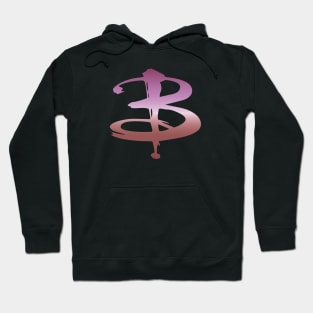 B Logo Lesbian Pride Hoodie